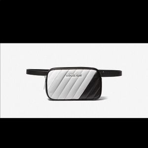 MICHAEL KORS Rose Quilted Convertible Belt Bag